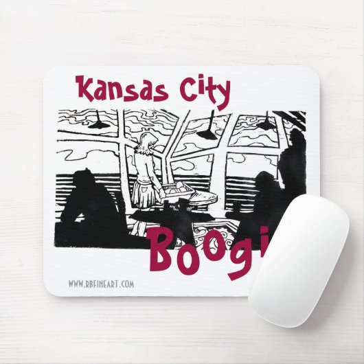 Kansas- CityBoogie Mousepad (Mit Mouse)