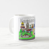 Kansas- Citykaffee-Tasse Kaffeetasse (Vorderseite Links)
