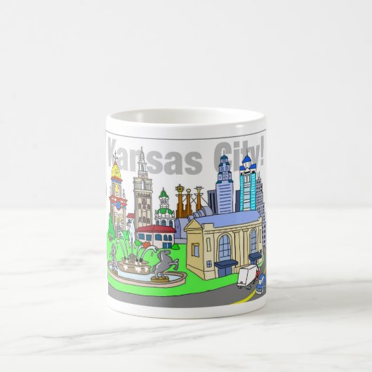 Kansas- Citykaffee-Tasse Kaffeetasse (Mittel)
