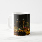 Kansas- Citypiazza-Lichter Kaffeetasse (Vorderseite Links)