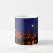 Kansas- Citypiazza-Weihnachtslichter Kaffeetasse (Mittel)