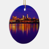 Kansas- CitySkyline Keramikornament (Rechts)