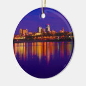 Kansas- CitySkyline Keramikornament (Links)