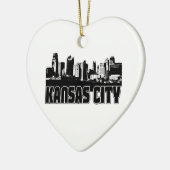 Kansas- CitySkyline Keramikornament (Links)