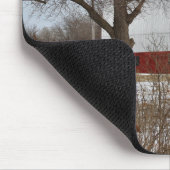 Kansas Country Red Barn Mouse Pad Mousepad (Ecke)