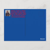 Kansas Country Red Barn Postkarte (Rückseite)