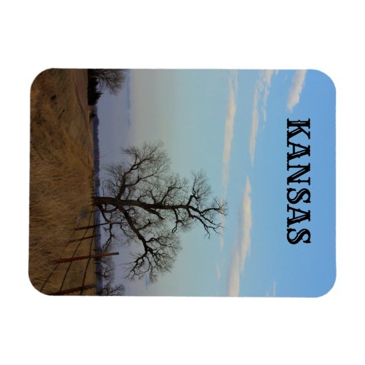 Kansas Country Road MAGNET (Horizontal)