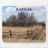Kansas Country Side Landschaft Mouse Pad Mousepad (Vorne)