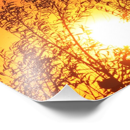 Kansas Country Windmill mit Wolken, Foto Print (Ecke)