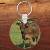 Kansas Cow Schlüsselkette Schlüsselanhänger (Vorderseite)