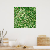 Kansas Crop Circles - Sat View Poster (Küche)