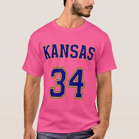 Kansas Der 34. Staat T-Shirt (Vorderseite)