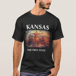 KANSAS - der freie Staat - Aufmachung der T-Shirt