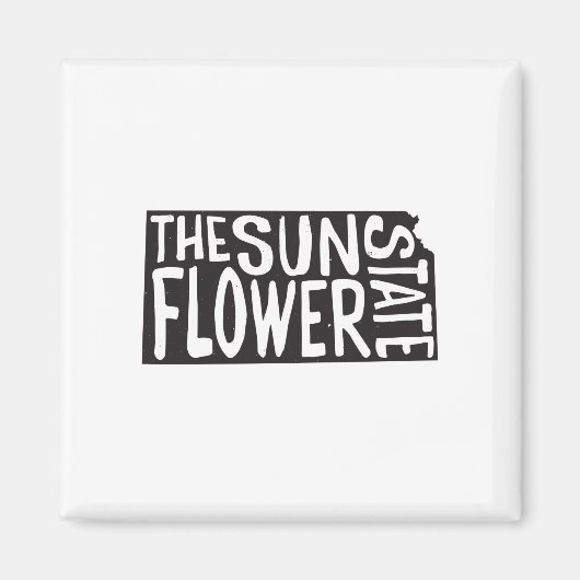 Kansas: Der Sonnenblumen-Staat Magnet (Vorne)