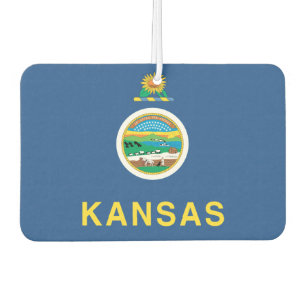 KANSAS-Flagge - Autolufterfrischer