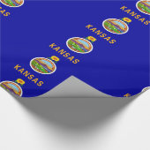 Kansas-Flagge Geschenkpapier (Ecke)