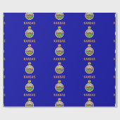 Kansas-Flagge Geschenkpapier (Flach)