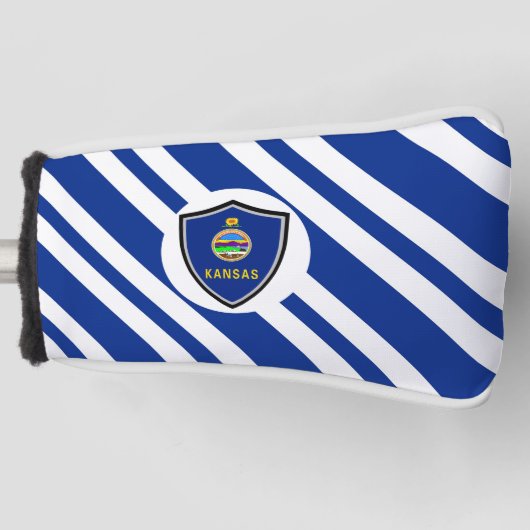 Kansas-Flagge Golf Headcover (Vorderseite)