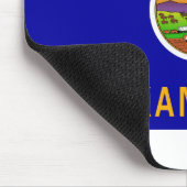 Kansas-Flagge Mousepad (Ecke)
