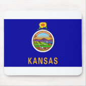 Kansas-Flagge Mousepad (Vorne)