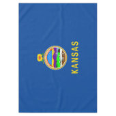 Kansas-Flagge Tischdecke (Vorderseite)