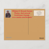 Kansas Fotos Postkarte (Rückseite)