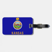 Kansas Gepäckanhänger (Rückseite horizontal)