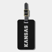 Kansas Gepäckanhänger (Vorderseite vertikal)