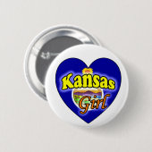 Kansas Girl Button (Vorne & Hinten)