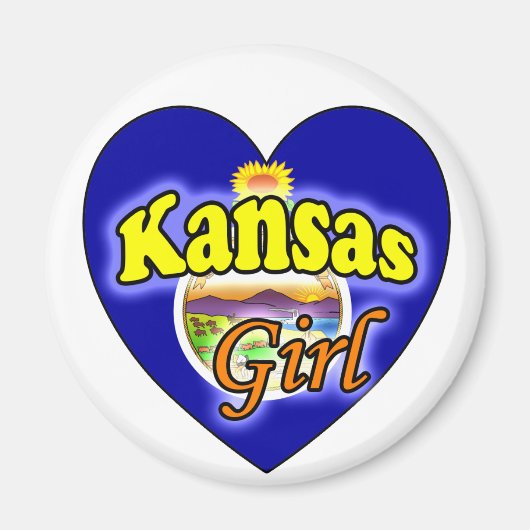 Kansas Girl Magnet (Vorne)