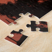 Kansas Golden Orange Sunset Puzzle (Seite)