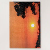 Kansas Golden Orange Sunset Puzzle (Vertikal)