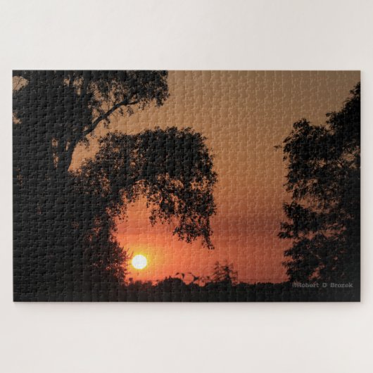 Kansas Golden Sunset Puzzle (Horizontal)