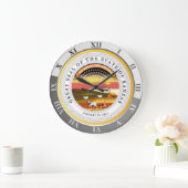 Kansas Große Wanduhr (Zuhause)