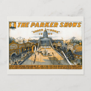 Kansas Halbjahrhundertfeier. Staatshaus-Gelände. Postkarte