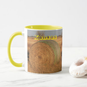 Kansas Hay Bale Tasse