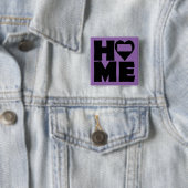 Kansas Home Heart State Button Badge Pin (Beispiel)