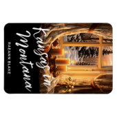 Kansas in Montana Flexible Foto Magnet (Horizontal)