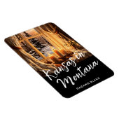 Kansas in Montana Flexible Foto Magnet (Rechte Seite)