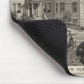 Kansas-Institut für Bildung der Blinden Mousepad (Ecke)