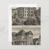 Kansas-Institut für Bildung des Blinden Postkarte (Vorne/Hinten)