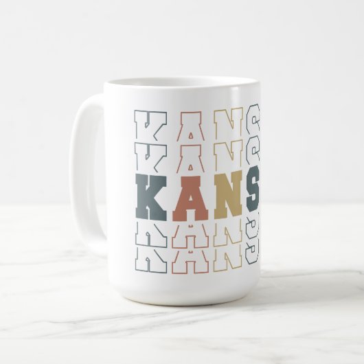 Kansas Kaffeetasse (Vorderseite Links)