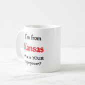 Kansas-Kaffeetasse Kaffeetasse (Vorderseite Links)