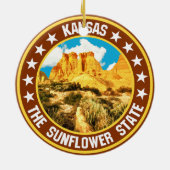 Kansas Keramik Ornament (Hinten)