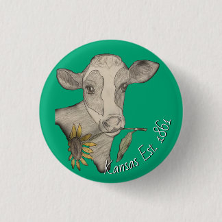 Kansas-Kuh-Knopf Button