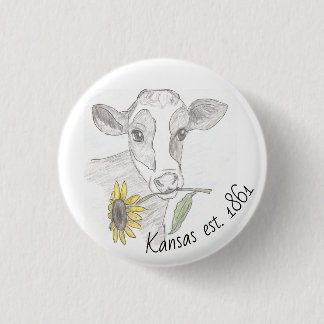 Kansas-Kuh-Knopf Button