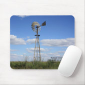 Kansas-Land-Windmühle Mousepad (Mit Mouse)