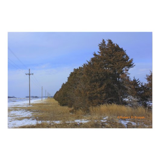 Kansas Landschaft Foto Erweiterung (Vorne)