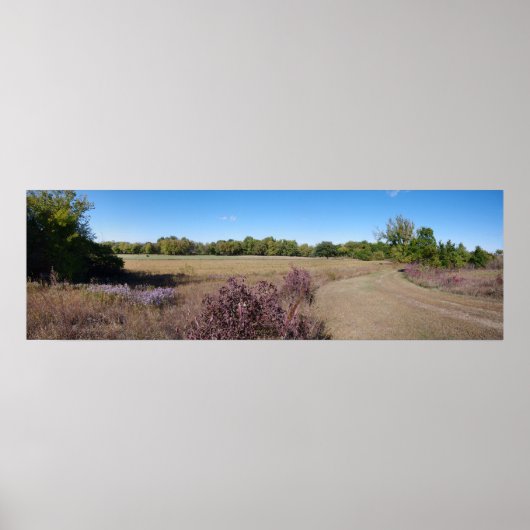 Kansas Landschaft Poster (Vorne)