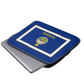 Kansas Laptopschutzhülle (Vorne Knopf)